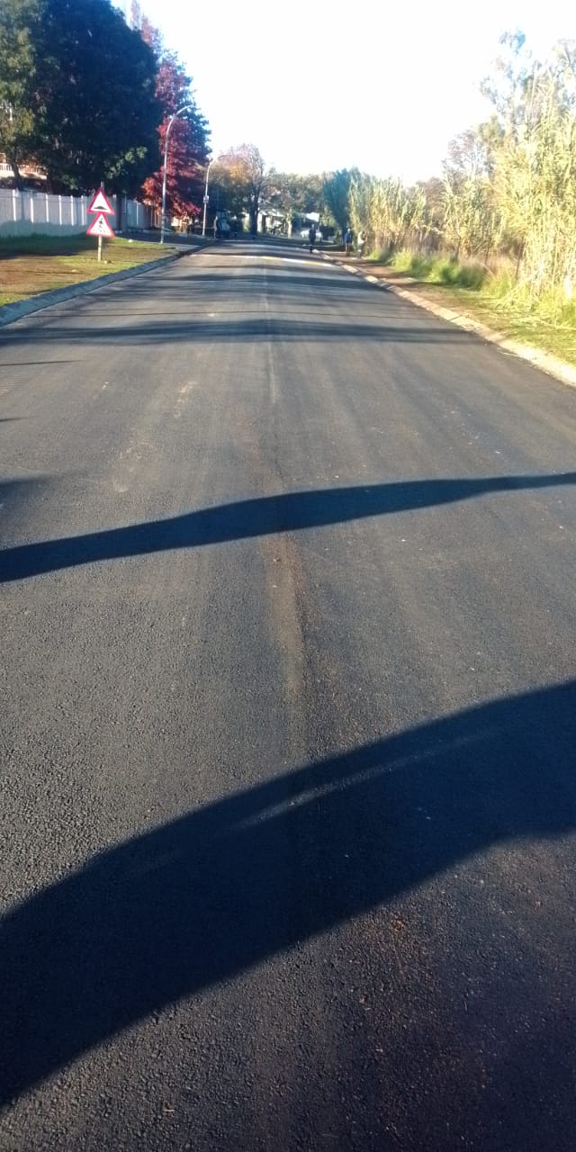Completed Tar Road
